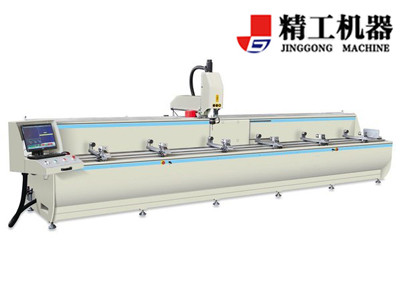 铝型材←三轴数控加工中心 LCJG3-CNC-6000